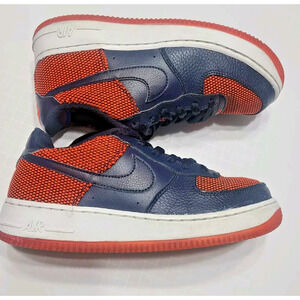 Nike Air Force 1 Premium Crimson Blue Mens 6.5Y #748981-601